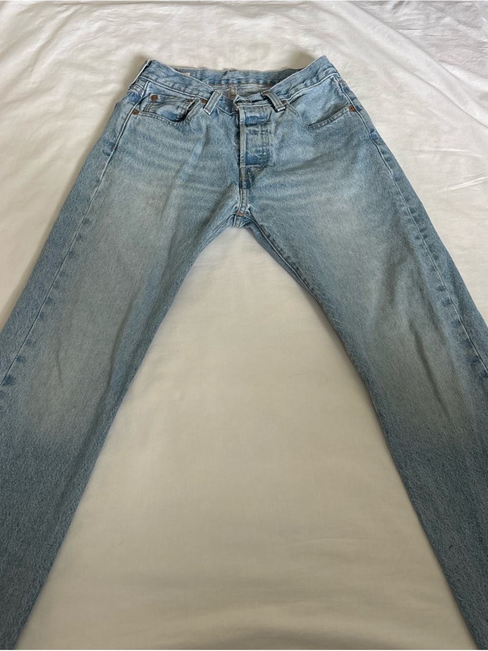 Levi's Light Blue Straight Leg Men's Jeans
